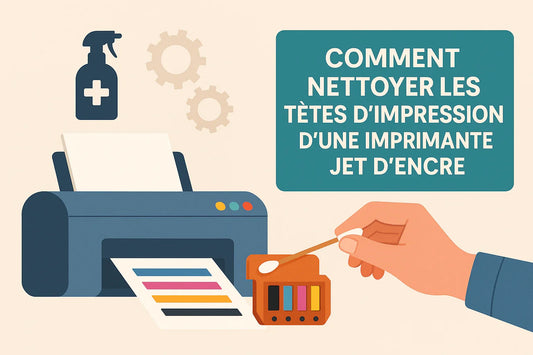 🖨️ Comment nettoyer les têtes d’impression d’une imprimante jet d’encre : guide simple et efficace