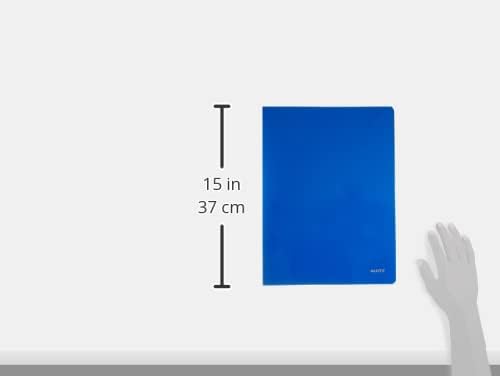 LEITZ Protège-documents Solid, A4, 20 pochettes, bleu clair - Cartouchify