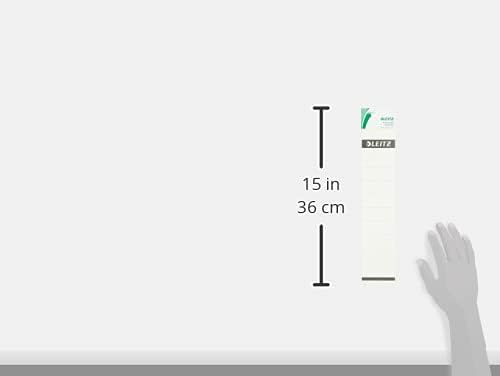 LEITZ Etiquette pour dos de classeur, 61 x 285 mm, blanc - Cartouchify