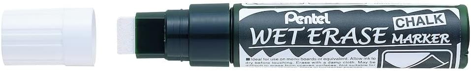 Pentel Marqueur décoratif "Wet Erase" SMW56,pointe biseautée - Cartouchify