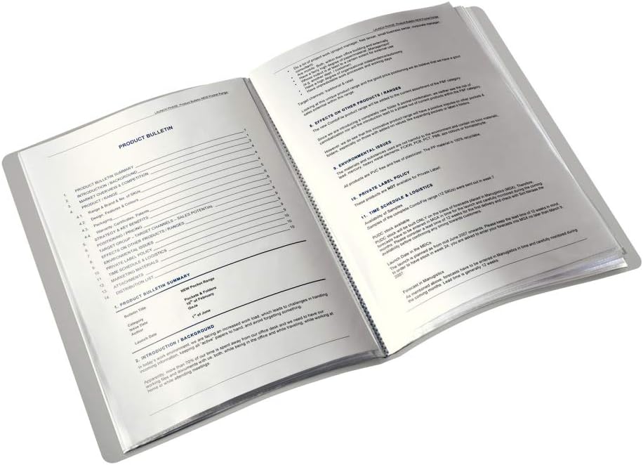 LEITZ Protège documents Style, format A4, PP, blanc arctique - Cartouchify