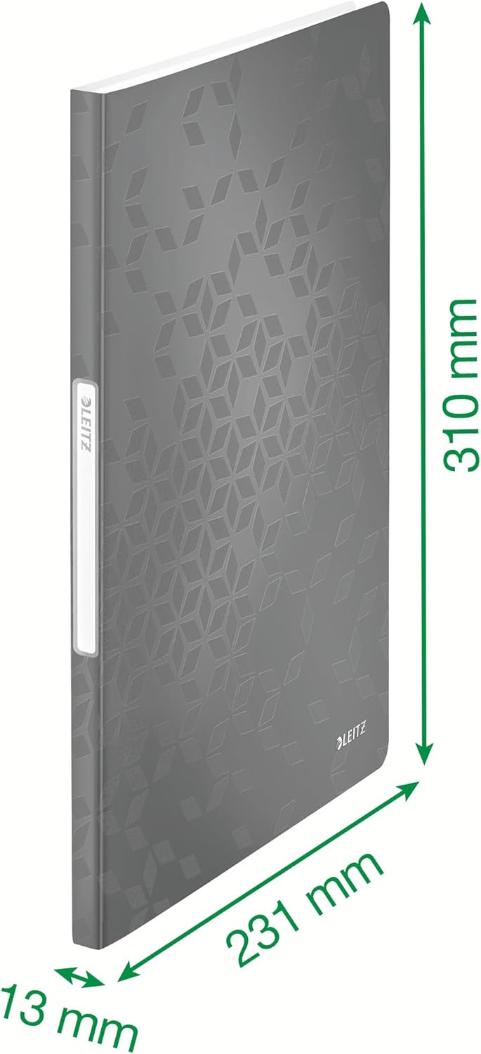 LEITZ Protège-documents WOW, A4, PP, 20 pochettes, vert - Cartouchify