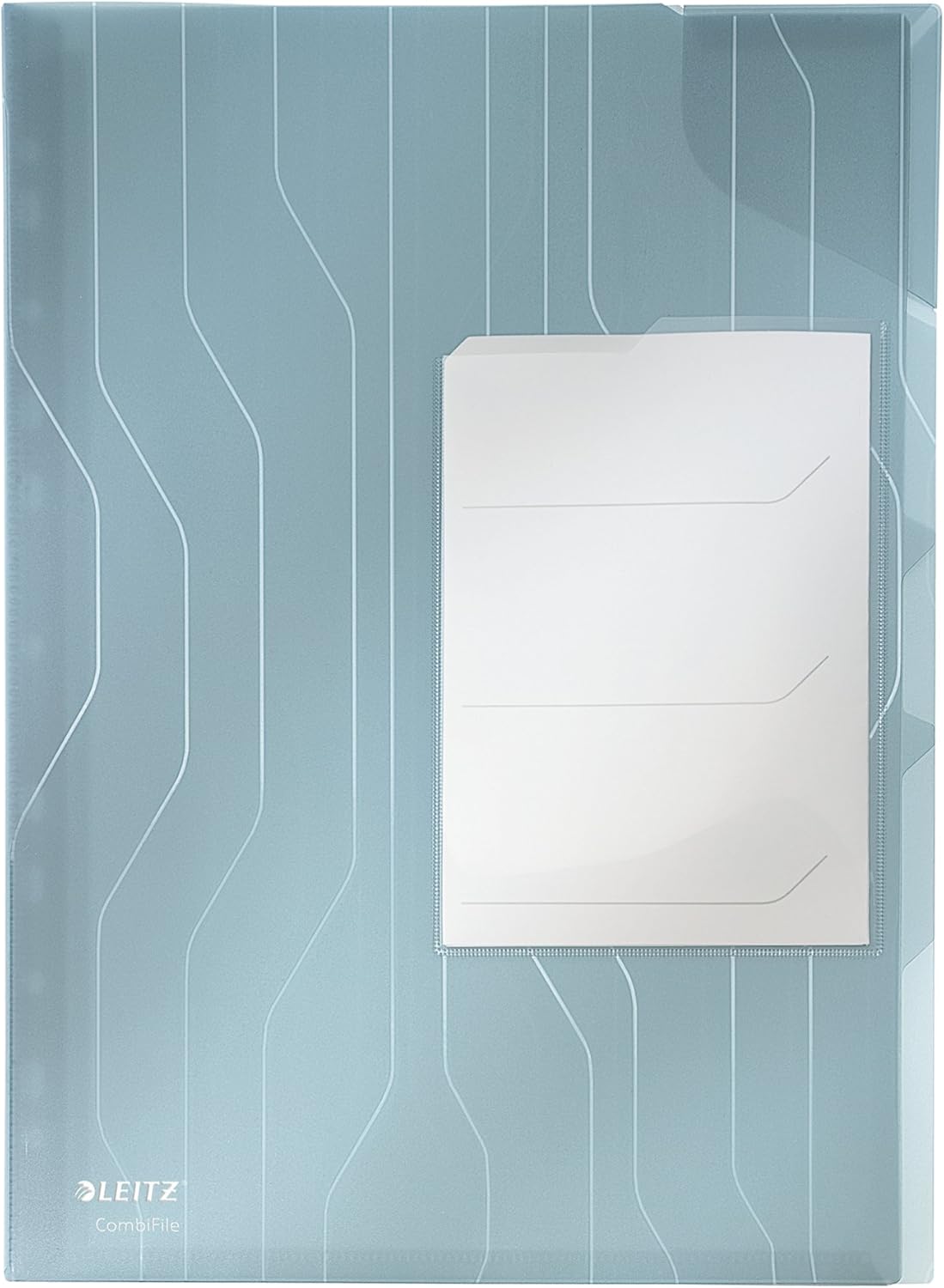 LEITZ chemise trieur CombiFile, A4, PP, bleu, 0,20 mm - Cartouchify