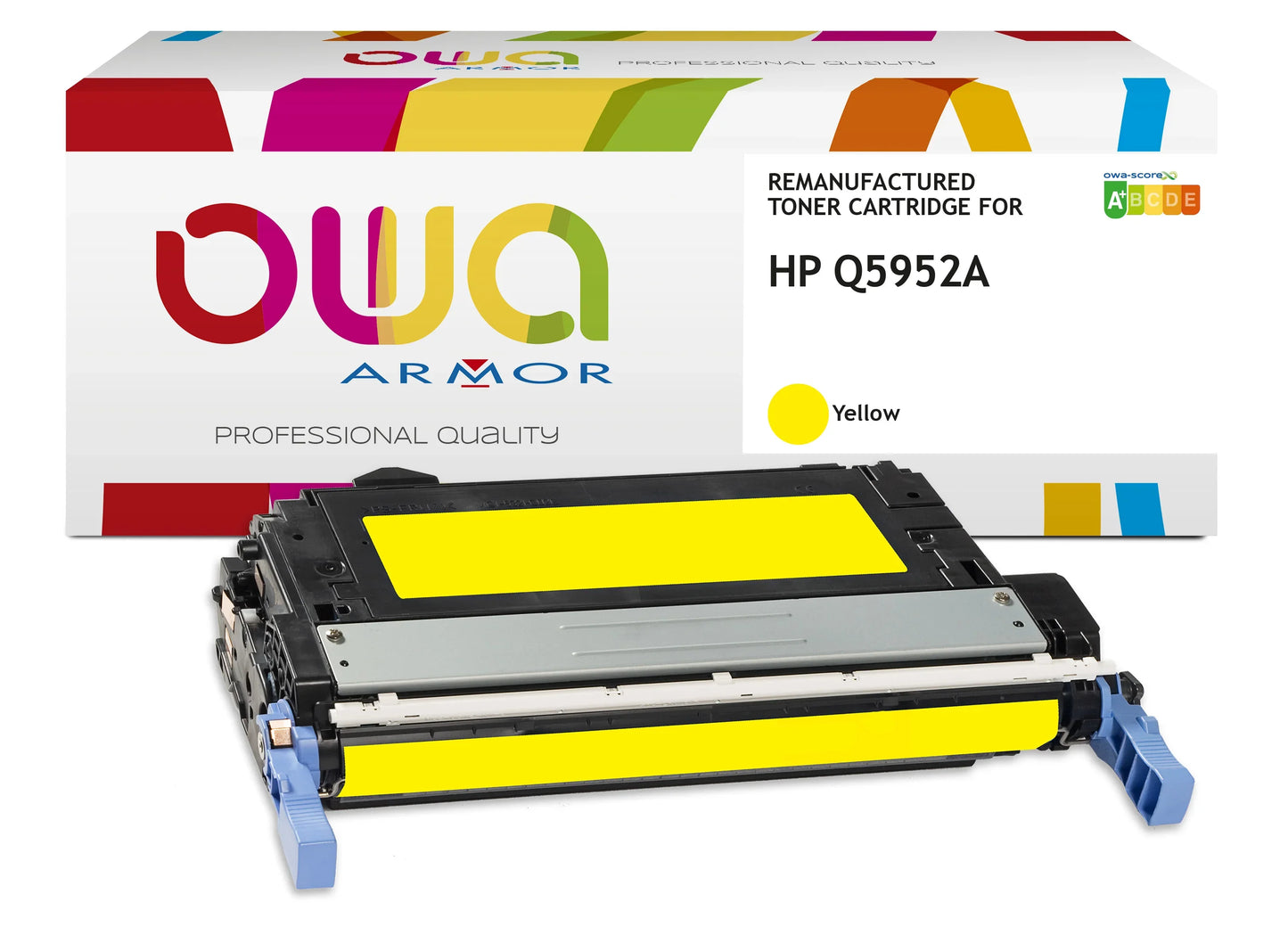 HP Q5952A - Cartouche laser compatible - Jaune - Cartouchify