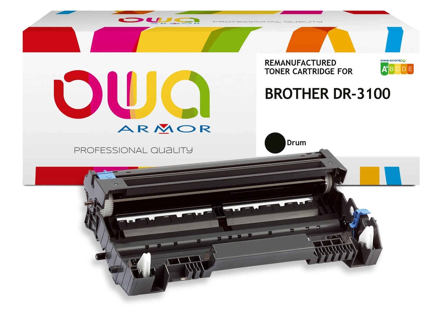 BROTHER DR-3100 - tambour remanufacturé OWA pour BROTHER - Noir - Cartouchify
