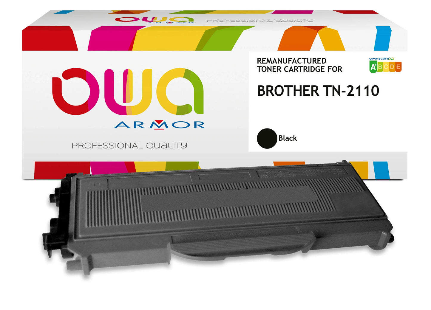 BROTHER TN-2110 - toner remanufacturé OWA pour BROTHER - Noir - Cartouchify