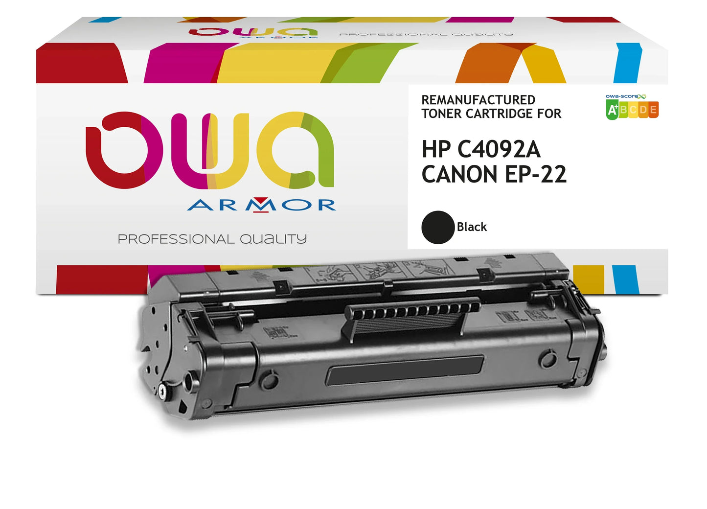HP C4092A, CANON EP-22 - Cartouche laser compatible - extra haute capacité - Noir - Cartouchify