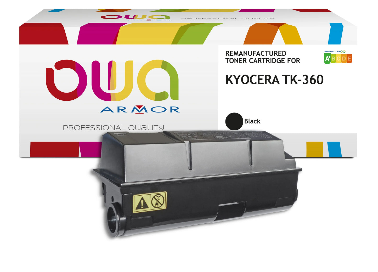 KYOCERA TK-360 - Cartouche laser compatible - Noir - Cartouchify