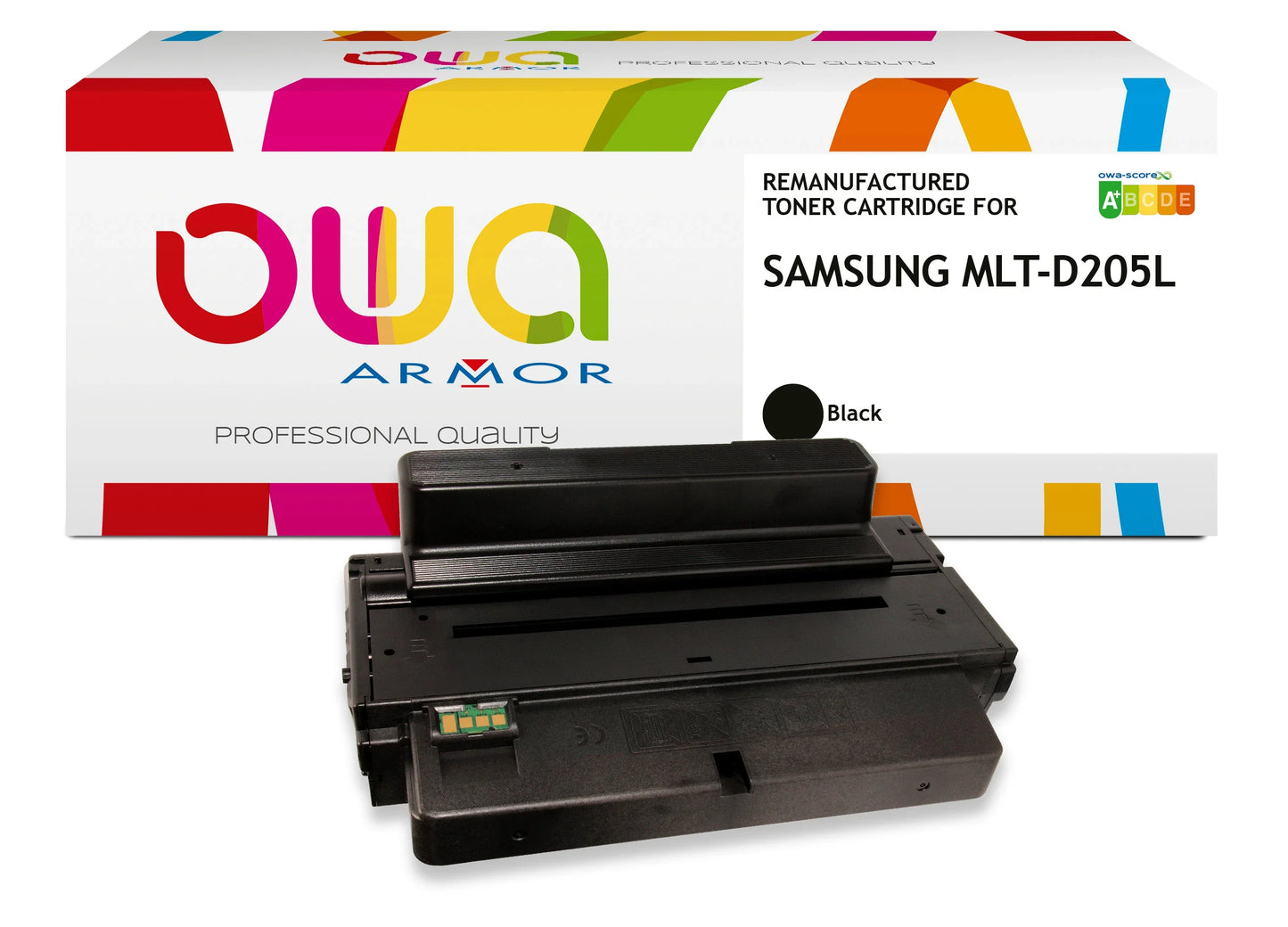 Image du samsung mlt-d205l/els - toner remanufacturé owa pour samsung - haute capacité - noir