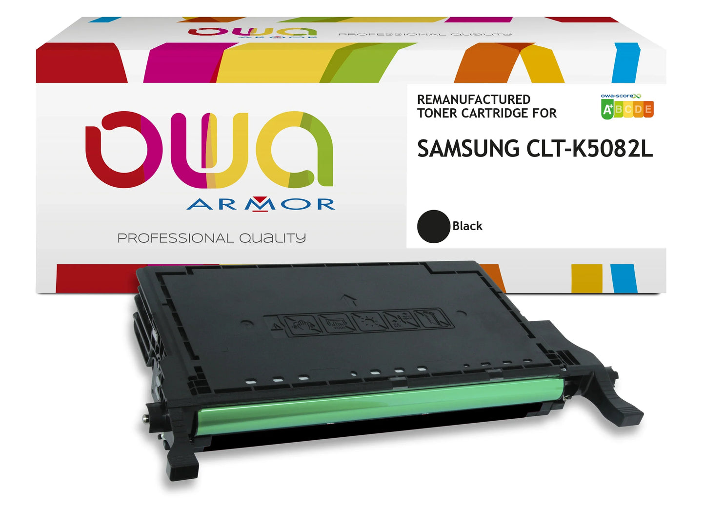 SAMSUNG CLT-K5082L/ELS - Cartouche laser compatible - Noir - Cartouchify
