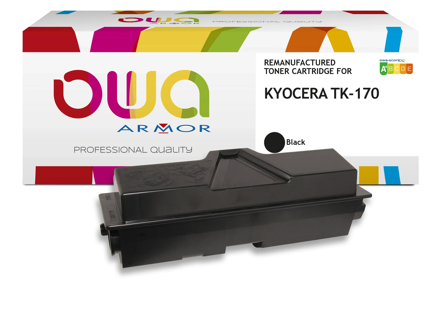 KYOCERA TK-170 - Cartouche laser compatible - Noir - Cartouchify