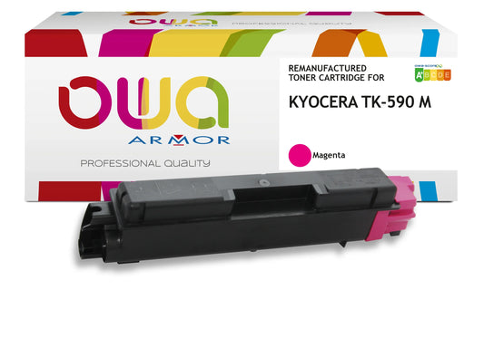 KYOCERA TK-590 M - Cartouche laser compatible - Magenta - Cartouchify