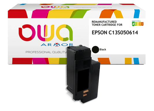 EPSON C13S050614 - toner remanufacturé OWA pour EPSON - haute capacité - Noir - Cartouchify