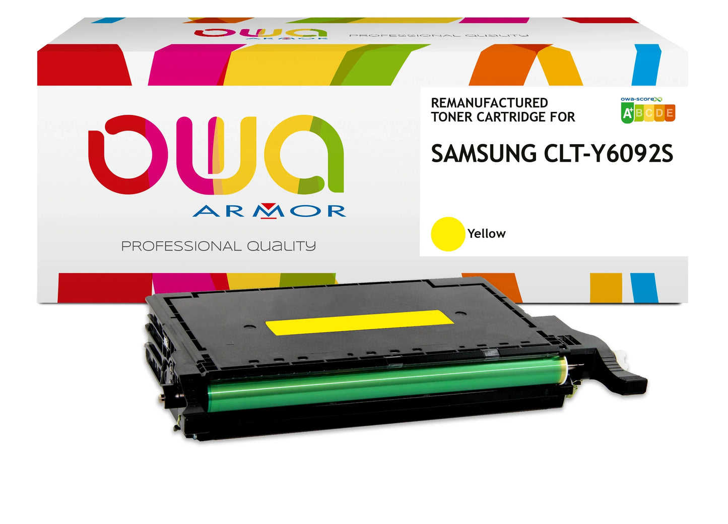 SAMSUNG CLT-Y6092S/ELS - Cartouche laser compatible - Jaune - Cartouchify