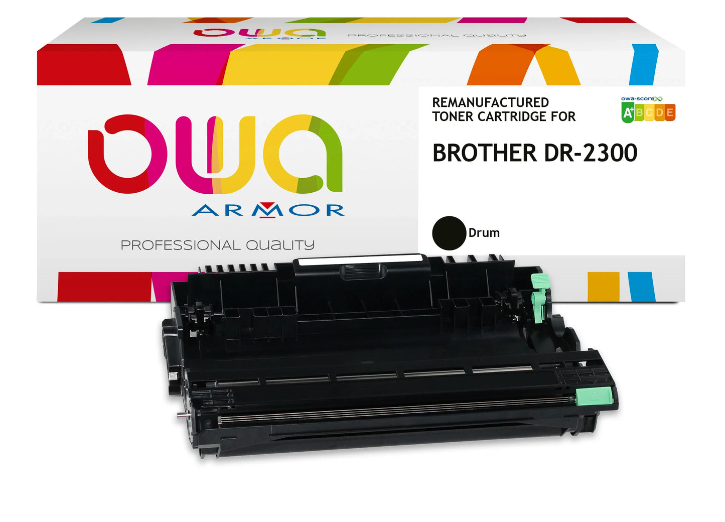 BROTHER DR-2300 - tambour remanufacturé OWA pour BROTHER - Noir - Cartouchify
