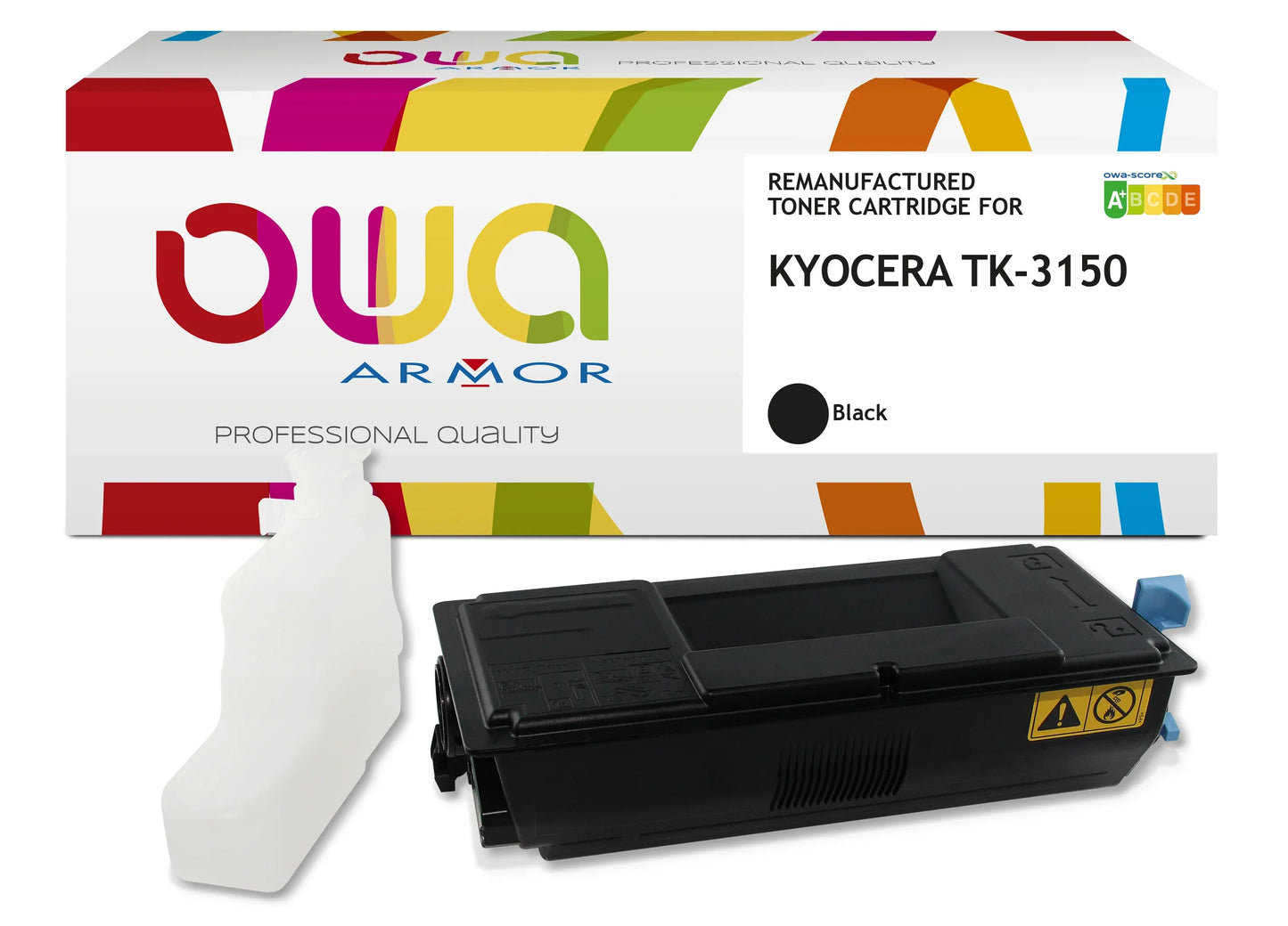 KYOCERA TK-3150 - Cartouche laser compatible - Noir - Cartouchify