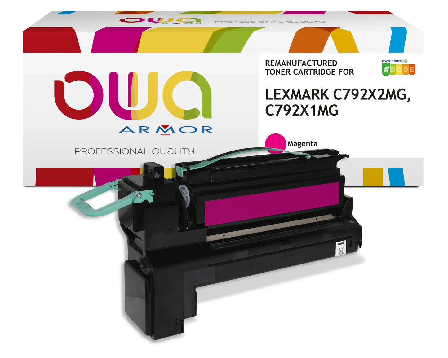 LEXMARK C792X2MG, LEXMARK C792X1MG - Cartouche laser compatible - haute capacité - Magenta - Cartouchify