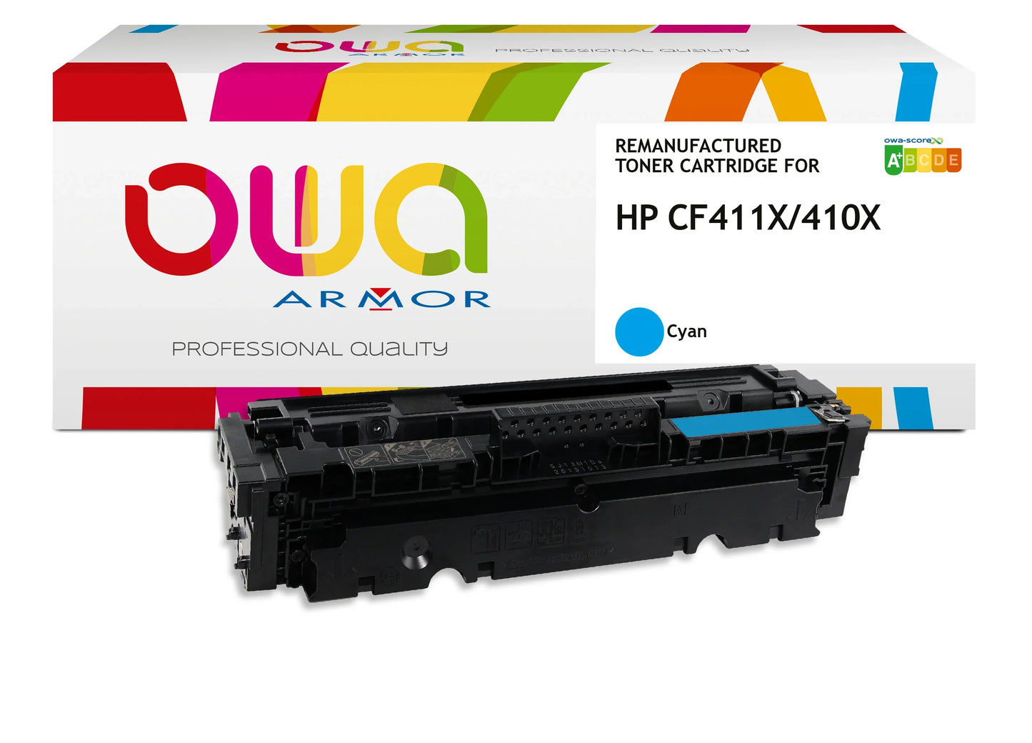 HP CF411X - Cartouche laser compatible - haute capacité - Cyan - Cartouchify