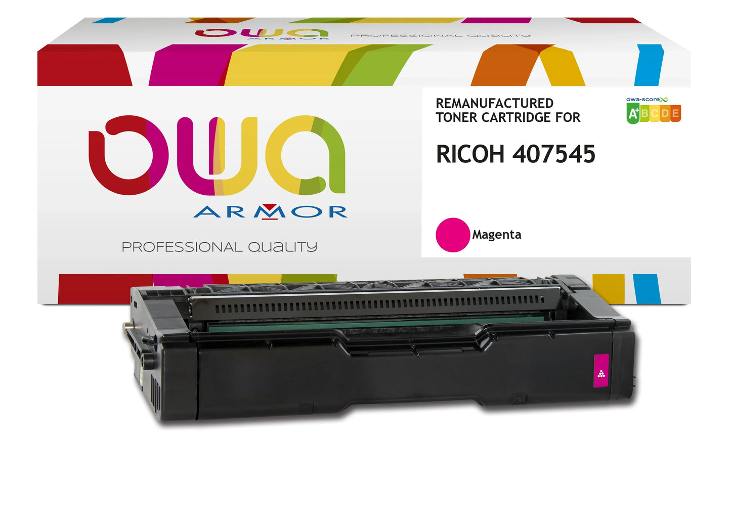 RICOH SPC250 - toner remanufacturé OWA pour RICOH - Magenta - Cartouchify