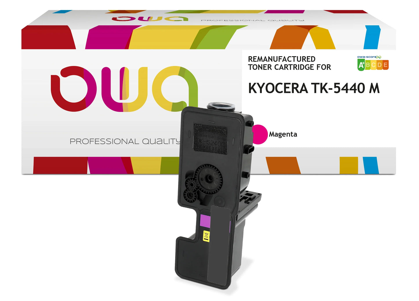 KYOCERA TK5440M - toner remanufacturé OWA pour KYOCERA - haute capacité - Magenta - Cartouchify