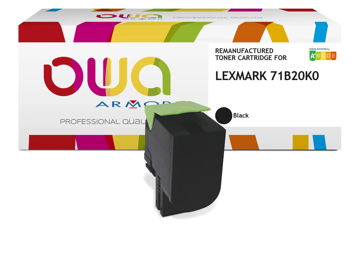 LEXMARK 71B20K0 - Cartouche laser compatible - Noir - Cartouchify