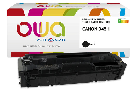 CANON 045H - toner remanufacturé OWA pour CANON - haute capacité - Noir - Cartouchify