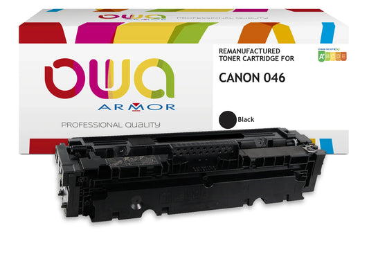 CANON 046 - toner remanufacturé OWA pour CANON - Noir - Cartouchify