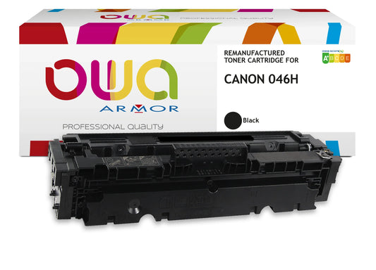 CANON 046H - toner remanufacturé OWA pour CANON - haute capacité - Noir - Cartouchify