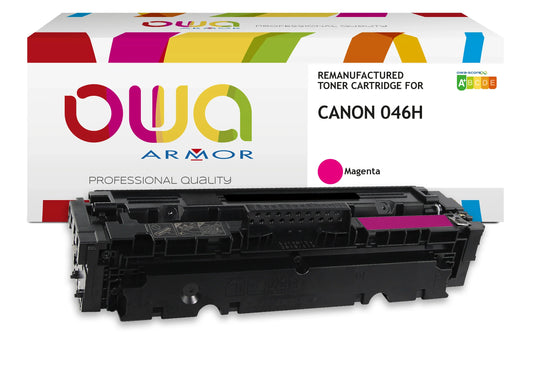 CANON 046H - toner remanufacturé OWA pour CANON - haute capacité - Magenta - Cartouchify