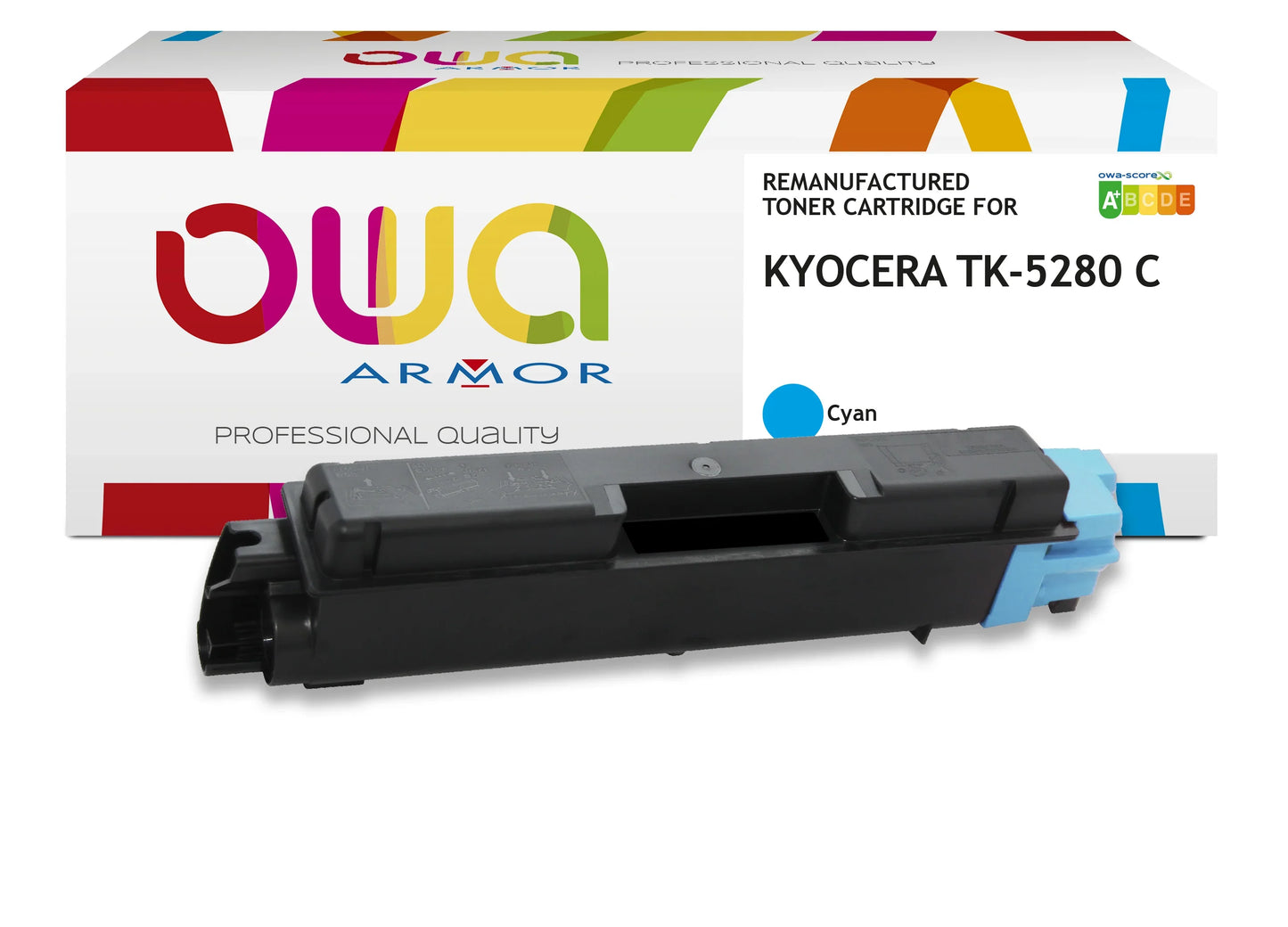 KYOCERA TK-5280 C - toner remanufacturé OWA pour KYOCERA - haute capacité - Cyan - Cartouchify