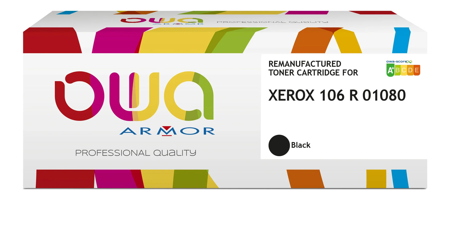 XEROX 106 R 01080 - Cartouche laser compatible - Noir - Cartouchify