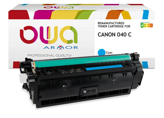 CANON 0458 C 001 - toner remanufacturé OWA pour CANON - Cyan - Cartouchify