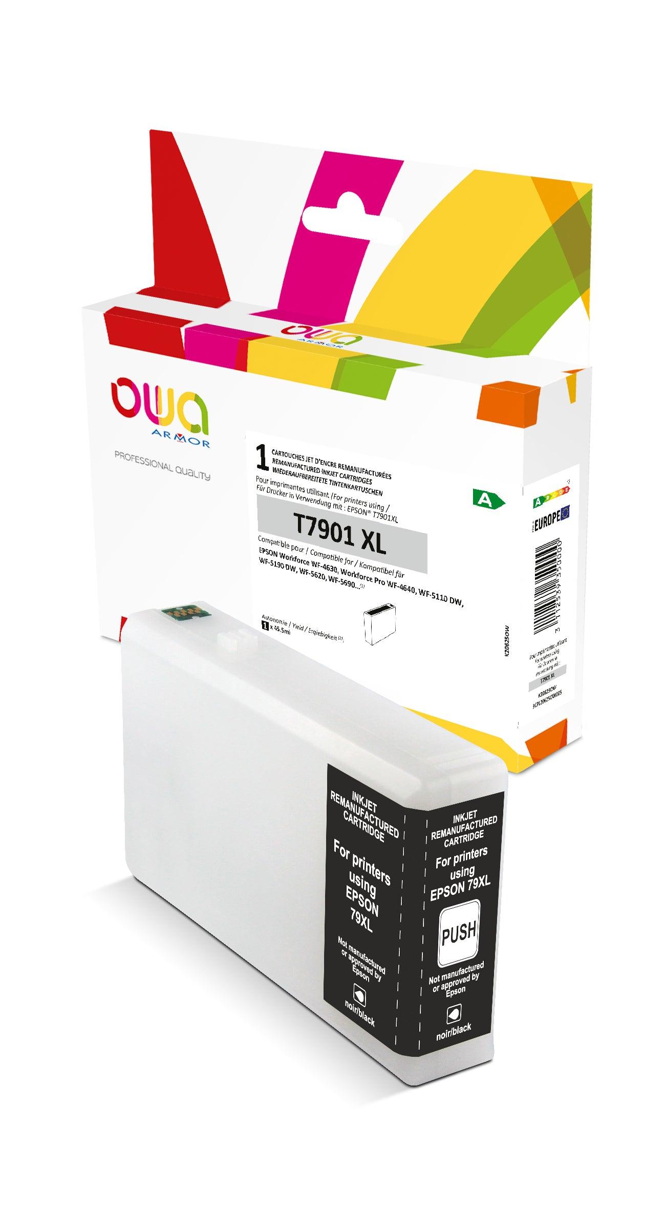 EPSON T79XL - cartouche d'encre remanufacturée OWA pour EPSON - haute capacité - Noir - Cartouchify