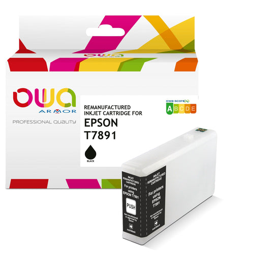 EPSON T789 - Cartouche compatible - haute capacité - Noir - Cartouchify