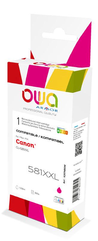 CANON CLI-581 XXL - cartouche d'encre remanufacturée OWA pour CANON - haute capacité - Magenta - Cartouchify