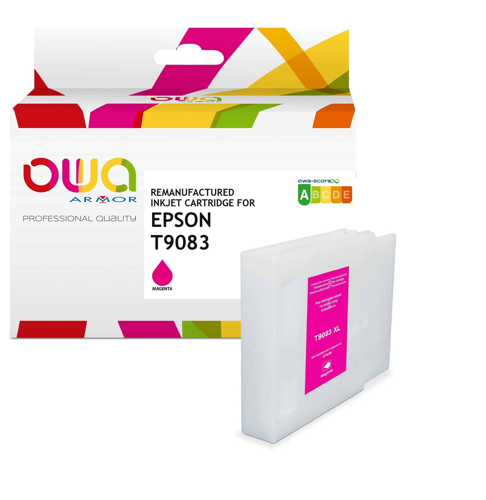 EPSON T9083 - Cartouche compatible - haute capacité - Magenta - Cartouchify