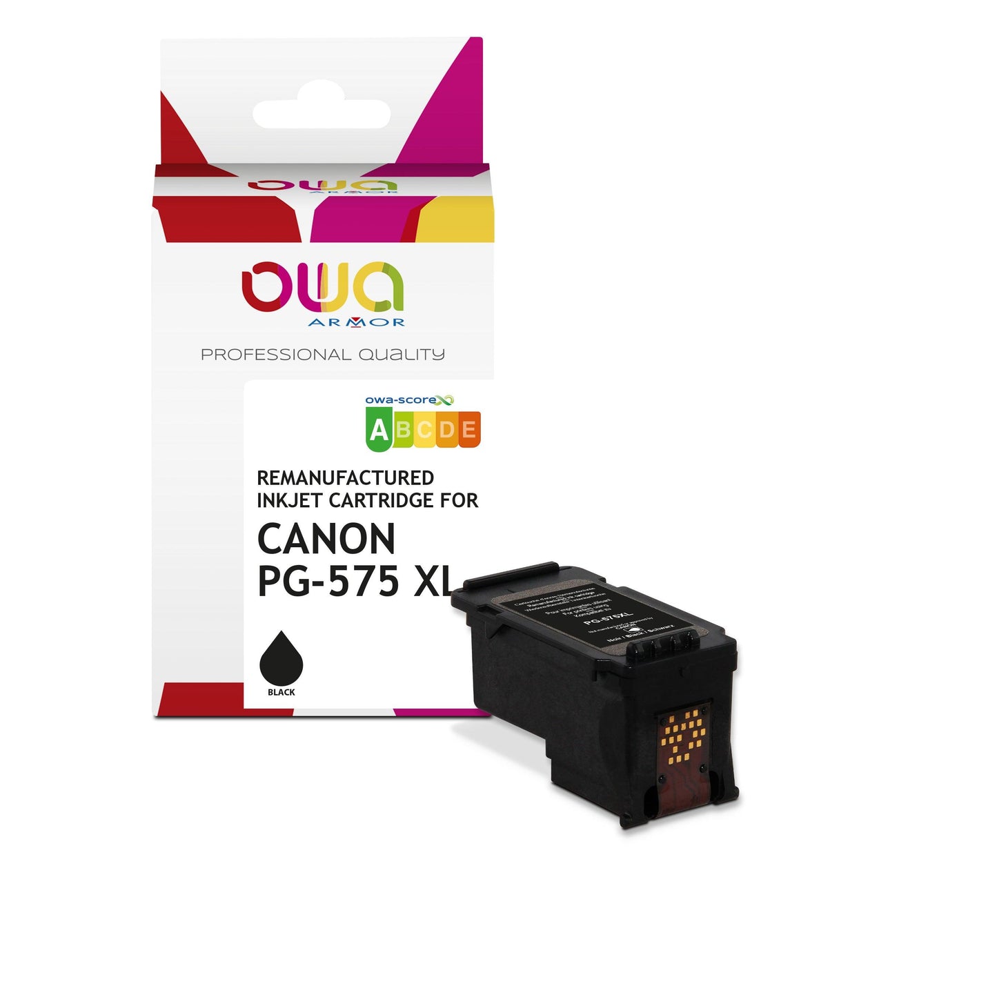 CANON 5437C001 - cartouche d'encre remanufacturée OWA pour CANON - Noir - Cartouchify