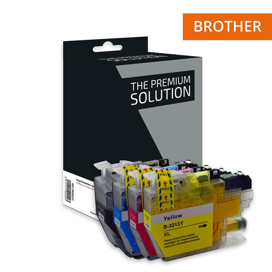 Cartouche compatible Brother LC3213 Pack 4 Couleurs - Cartouchify