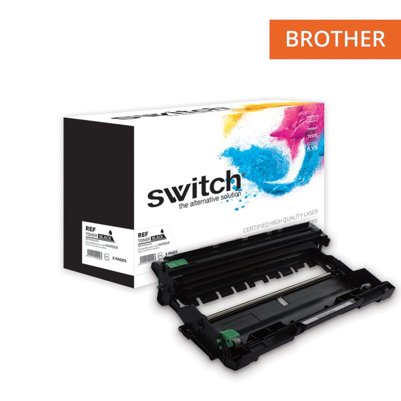 Switch Tambour Brother DR-2510 Noir - Cartouchify