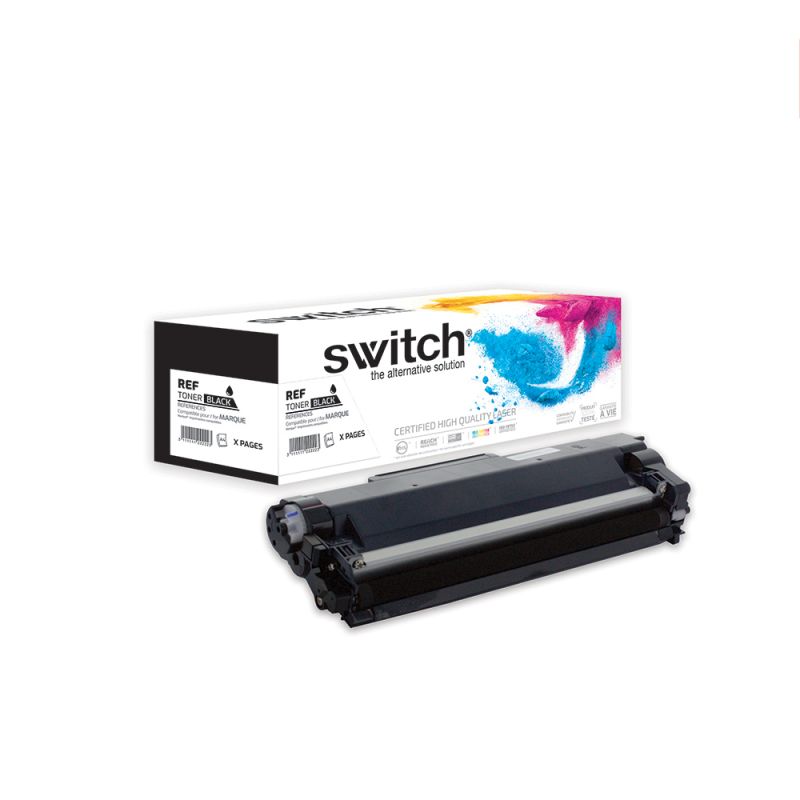 Switch TN-2510XL Brother Noir - Cartouchify