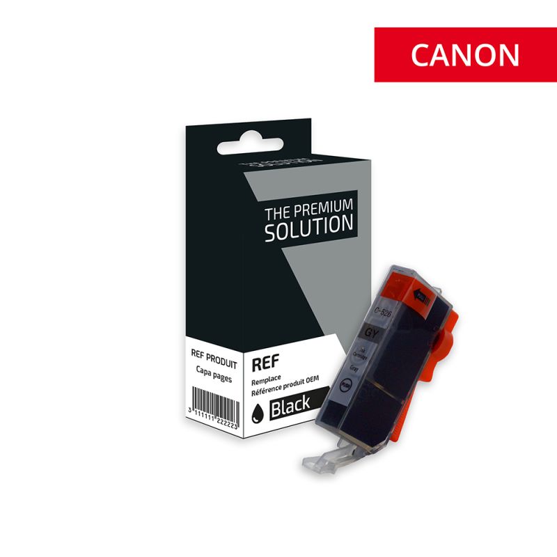 Cartouche compatible Canon CLI-526 4544B001 Grey