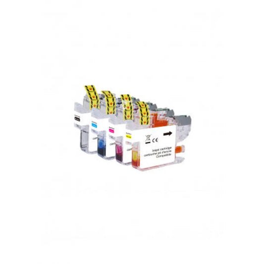 Cartouche compatible Brother LC421XL Pack 4 Couleurs - Jet d’encre The Premium Solution