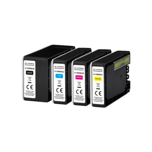 Cartouche compatible CANON PG 1500XL Pack 4 Couleurs - Jet d’encre remanufacturé Switch RE