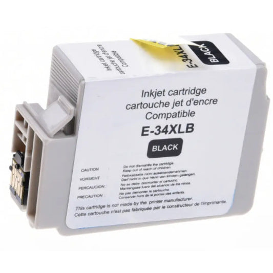Cartouche compatible Epson 34XL T3461/3471 Balle de Golf Noir - Jet d’encre The Premium Solution