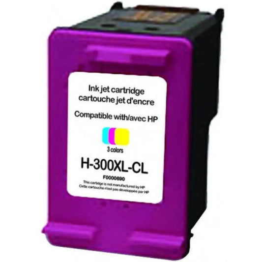 Cartouche compatible hp 300XL CC644EE - 3 Couleurs - Jet d’encre remanufacturé Switch RE