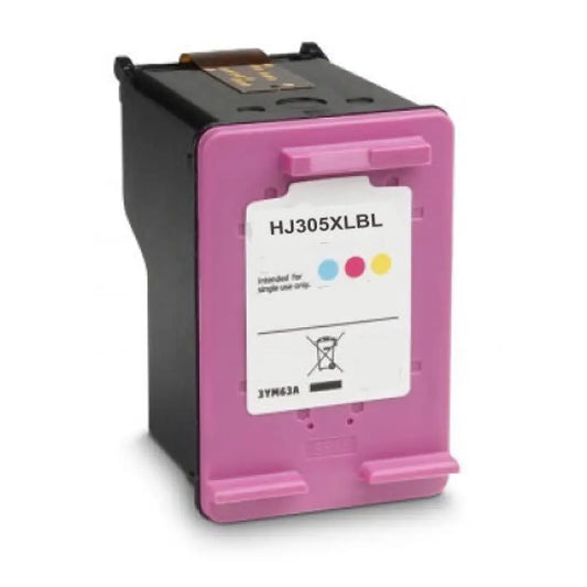 Cartouche compatible hp 305XL 3YM63AE - 3 Couleurs - Jet d’encre remanufacturé Switch RE