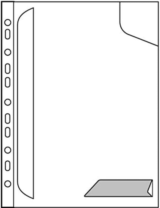 LEITZ pochette CombiFile format A4 PP grainé - Chemises & pochettes transparentes