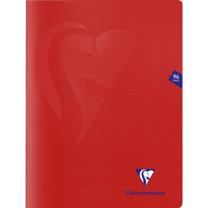 Clairefontaine Cahier piqûre Mimesys, 240 x 320 mm, rouge - Cartouchify