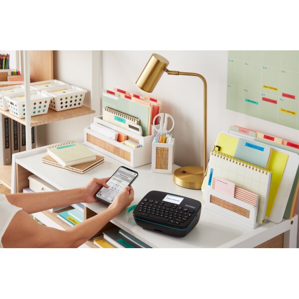 DYMO Etiqueteuse "LabelManager 640 CB", AZERTY, en coffret - Cartouchify