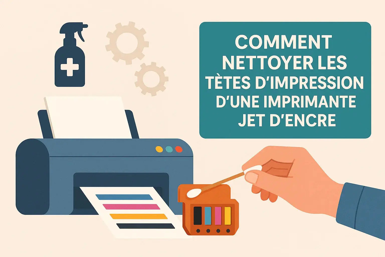 🖨️ Comment nettoyer les têtes d’impression d’une imprimante jet d’encre: guide simple et efficace